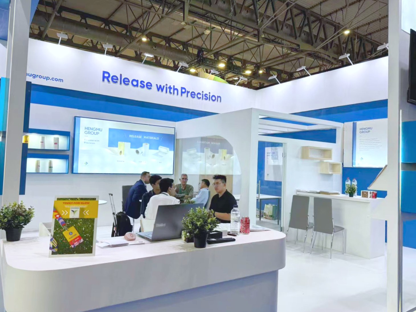 HENGMU تعرض مواد الإصدار في Labelexpo Europe 2025